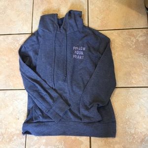 Zoe + Liv blue hoodie